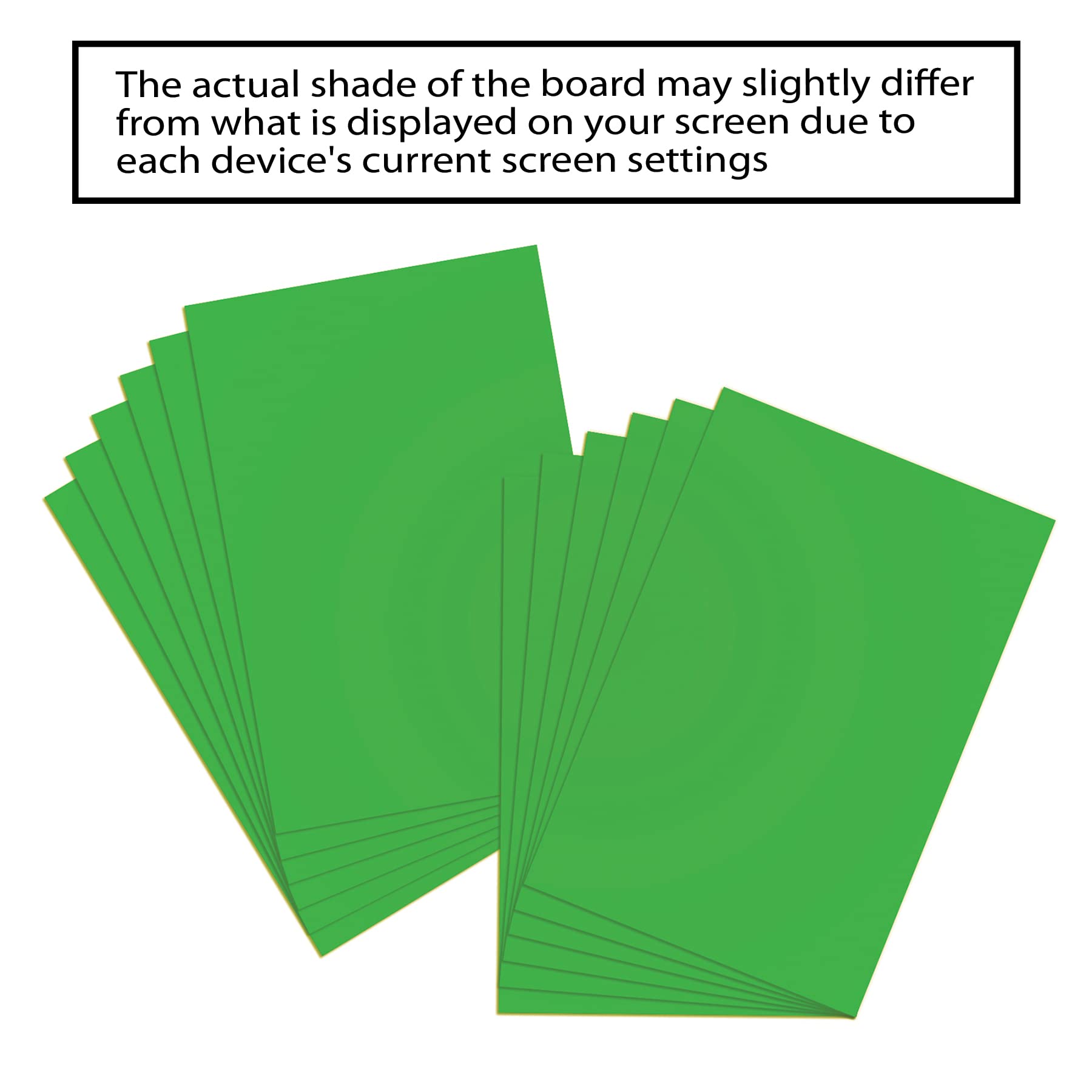 Amazon.com: BAZIC Products Green Poster Board, 22 x 28 in, Matte